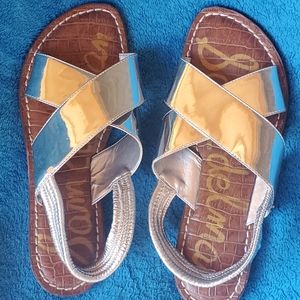 Sam Edelman Silver Sandals Size 7